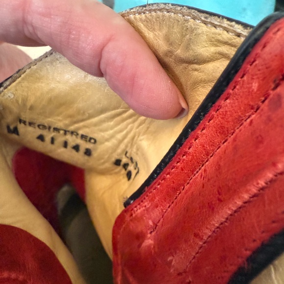 Corral Red Western Cowboy Boots - Picture 9 of 9